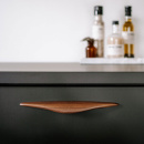 Handtag Manta - 160mm - Valnöt