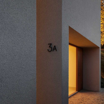 Husbokstav Contemporary - B - Svart