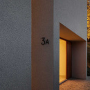 Husbokstav Contemporary - D - Svart