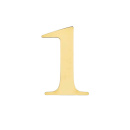 Husnummer Century - Mässing