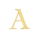 Husbokstav Century - Mässing