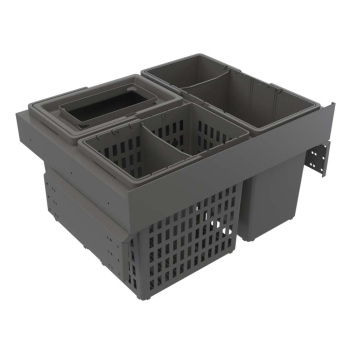 Källsortering - Select Side 600 Eco - Mörkgrå