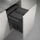 Källsortering Wide - Mörkgrå