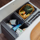 Källsortering Cube Basic Eco - Mörkgrå