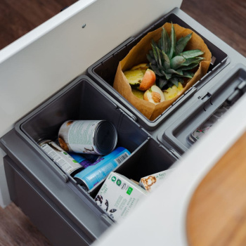 Källsortering Cube Basic Eco - Mörkgrå