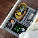 Källsortering - Cube Basic Low - Mörkgrå