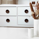 Knopp Olympia - Valnöt