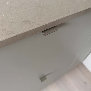 Profilhandtag Edge Straight - Rostfritt Stål Finish