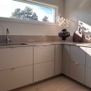 Profilhandtag Edge Straight - Rostfritt Stål Finish