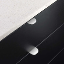 Profilhandtag Cliff Round - 40mm - Rostfritt Stål Finish