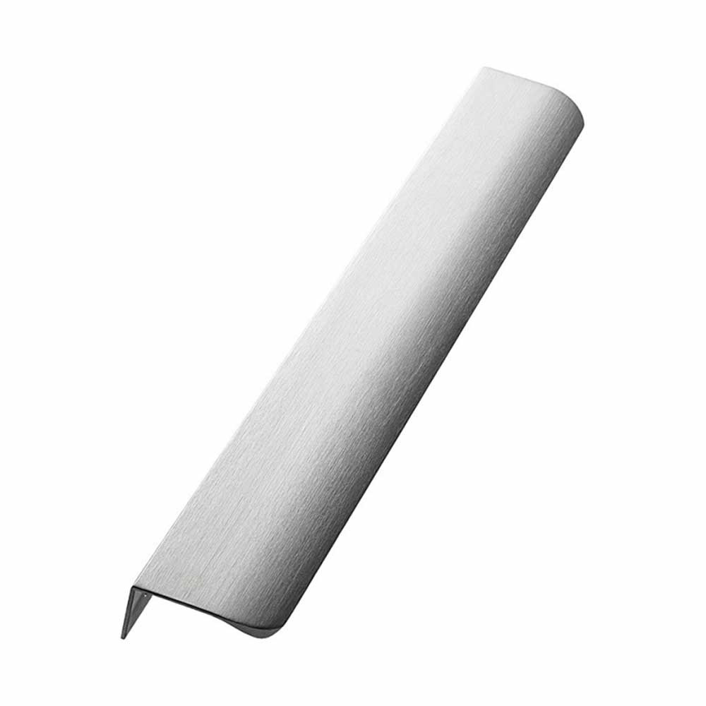 Profilhandtag Cliff Round i rostfritt stål finish från Beslag Design