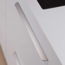 Profilhandtag Cliff Round - 350mm - Rostfritt Stål Finish