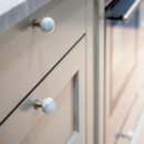 Knopp Bead Straight - Carrara Marmor