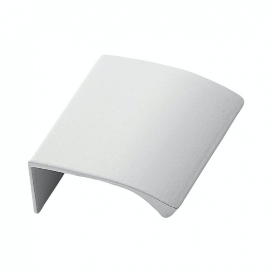 Profilhandtag Edge Straight - 40mm - Vitlackad
