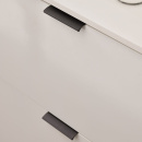 Profilhandtag Edge Straight - Borstad Svart