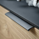 Profilhandtag Edge Straight - 40mm - Antik Brons