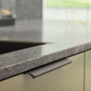 Profilhandtag Edge Straight - Borstad Antracit