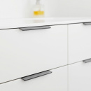 Profilhandtag Edge Straight - 350mm - Borstad Antracit