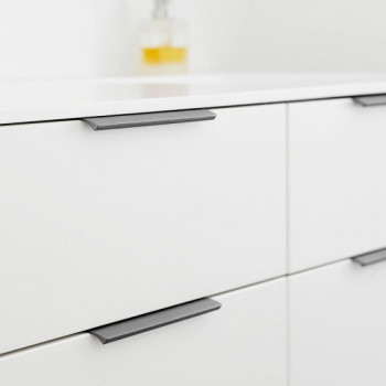 Profilhandtag Edge Straight - 350mm - Borstad Antracit