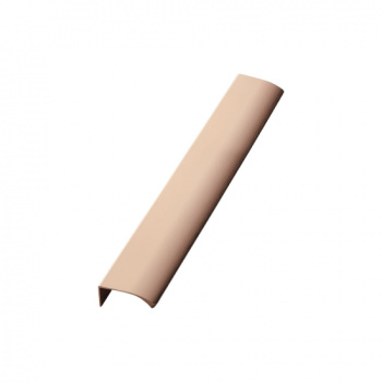 Profilhandtag Edge Straight - 350mm - Borstad Koppar