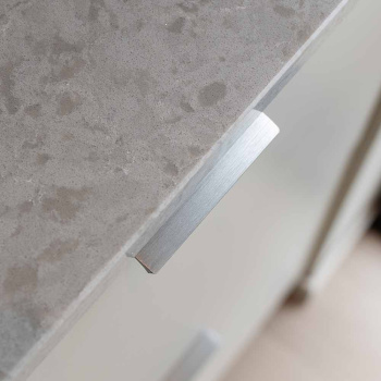 Profilhandtag Edge Straight - 100mm - Rostfritt Stål Finish