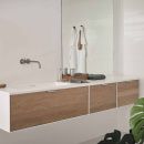 Profilhandtag Edge Straight - 100mm - Rostfritt Stål Finish