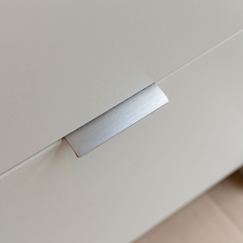 Profilhandtag Edge Straight - 100mm - Rostfritt Stål Finish