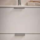 Profilhandtag Edge Straight - 100mm - Borstad Antracit