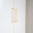 Handtag Bror - 160mm - Borstad Mässing