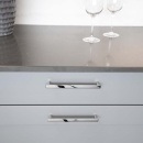 Handtag Bror - 160mm -  Förnicklad