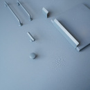 Knopp Skye - Stormblå