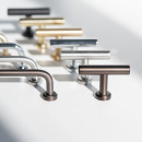 Knopp T Viva - Polerad Mässing