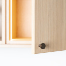 Knopp Copenhagen - 25mm - Brunerad Mässing