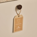 Knopp Copenhagen - 25mm - Brunerad Mässing