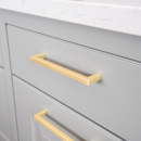 Handtag 0143 - 128mm - Polerad Mässing