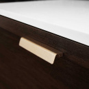 Handtag Fringe - 160mm - Borstad Mässing