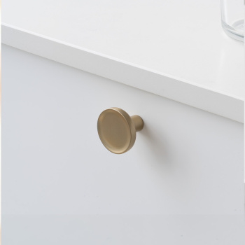 Knopp Vibe Soft - 38mm - Borstad Guld