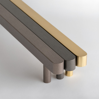 Handtag Rod - 160mm - Borstad Antracit