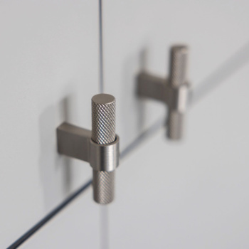 Knopp T Helix - Rostfritt Stål Finish