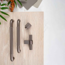 Handtag Helix - Mörk Brons