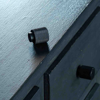 Knopp Helix - 20mm - Mattsvart
