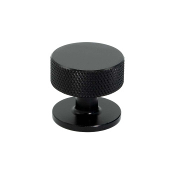 Knopp Crest - 32mm - Mattsvart