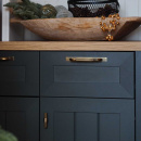 Knopp T Helix Stripe - Antik Brons