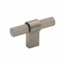 Knopp T Helix Stripe - Rostfritt Stål Finish