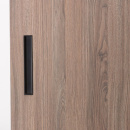 Infällnadshandtag Cubic - 160mm - Mattsvart