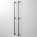 Handtag Point - Borstad Svart