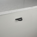 Handtag Omega - 32mm - Mattsvart