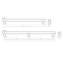 Handtag Moon - Rostfri Look