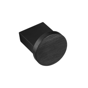Knopp Nexx Ø25mm - Borstad Svart
