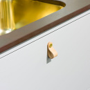 Loop - Läder Brun/Mässing